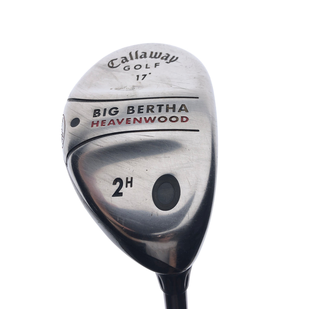 Used Callaway Big Bertha Heavenwood 2 Hybrid / 17.0 Degrees / Ladies Flex