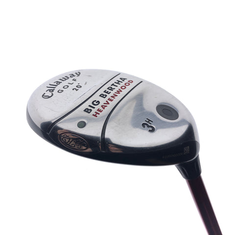 Used Callaway Big Bertha Heavenwood 3 Hybrid / 20 Degrees / Regular Flex