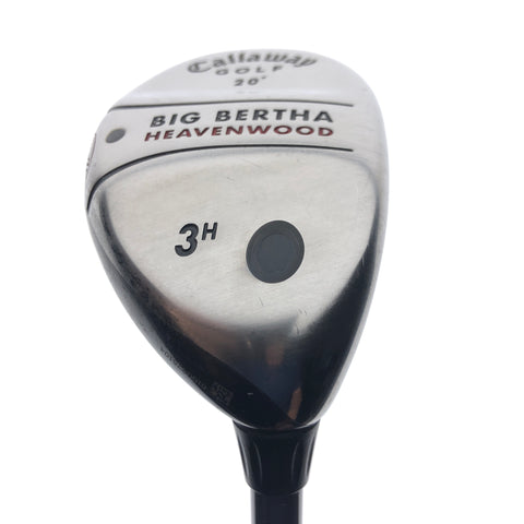 Used Callaway Big Bertha Heavenwood 3 Hybrid / 20 Degrees / Regular Flex