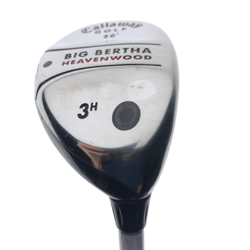 Used Callaway Big Bertha Heavenwood 3 Hybrid / 20 Degrees / Regular Flex