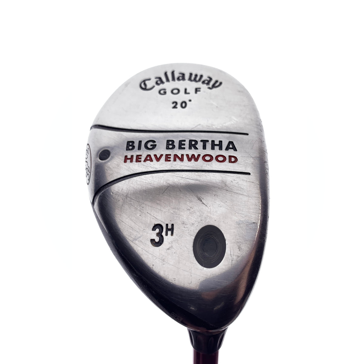 Used Callaway Big Bertha Heavenwood 3 Hybrid / 20 Degrees / Stiff Flex