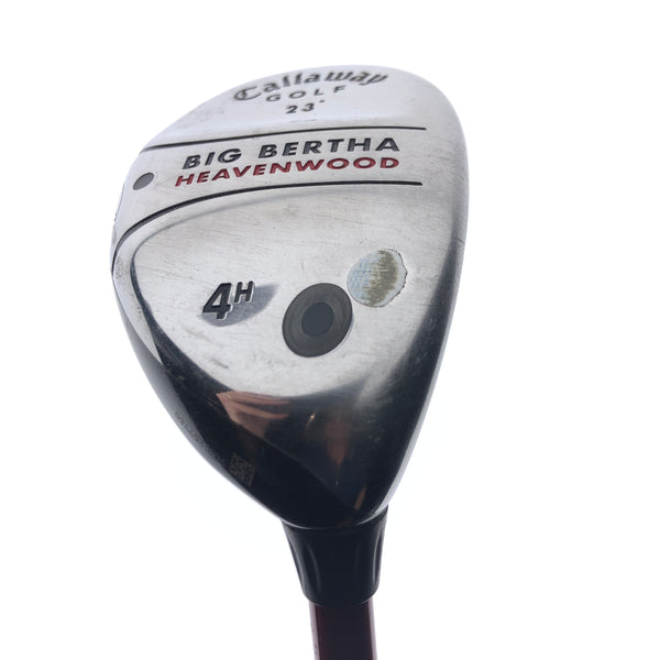 Used Callaway Big Bertha Heavenwood 4 Hybrid / 23 Degrees / Regular Flex