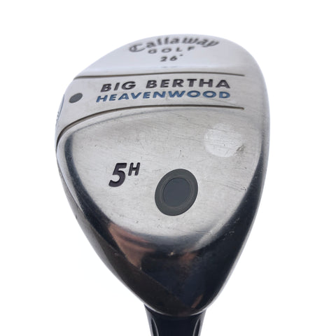 Used Callaway Big Bertha Heavenwood 5 Hybrid / 26 Degrees / Ladies Flex