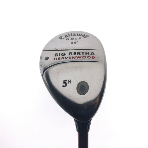 Used Callaway Big Bertha Heavenwood 5 Hybrid / 26 Degrees / Regular Flex