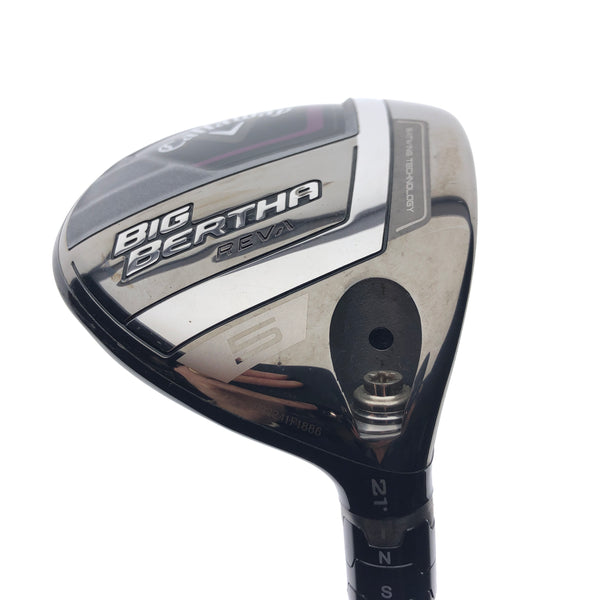Used Callaway Big Bertha Reva 2023 5 Fairway Wood / 21 Degrees / Ladies Flex