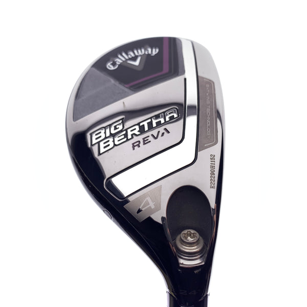Used Callaway Big Bertha Reva 23 4 Hybrid / 24 Degrees / Ladies Flex