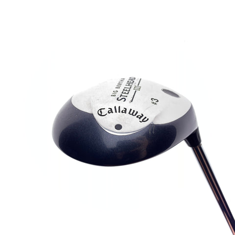 Used Callaway Big Bertha Steelhead III 3 Fairway Wood / 15.0 Degrees / Uniflex