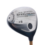 Used Callaway Big Bertha Steelhead III 5 Fairway Wood / 18.0 Degrees / X-Stiff