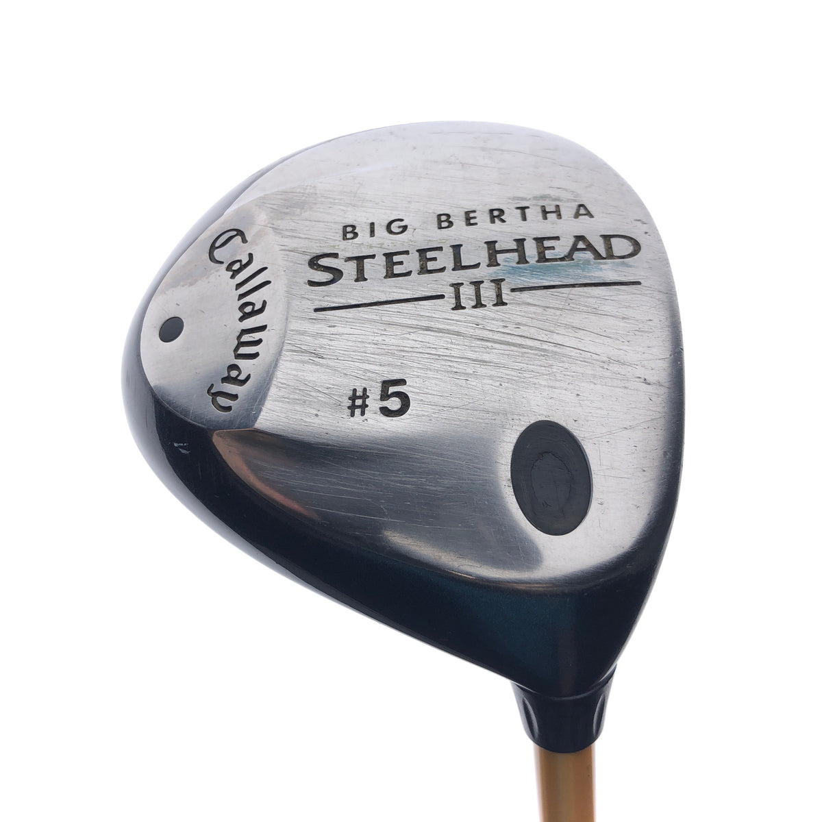 Used Callaway Big Bertha Steelhead III 5 Fairway Wood / 18.0 Degrees / X-Stiff