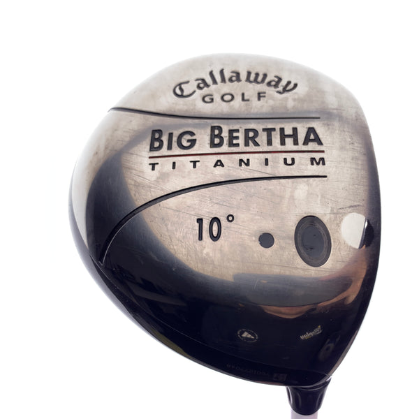 Used Callaway Big Bertha Titanium Driver / 10.0 Degrees / Regular Flex