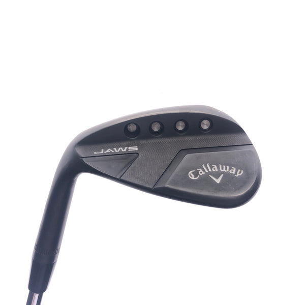 Used Callaway Callaway Jaws Black Lob Wedge / 58.0 / Wedge Flex / Left-Handed