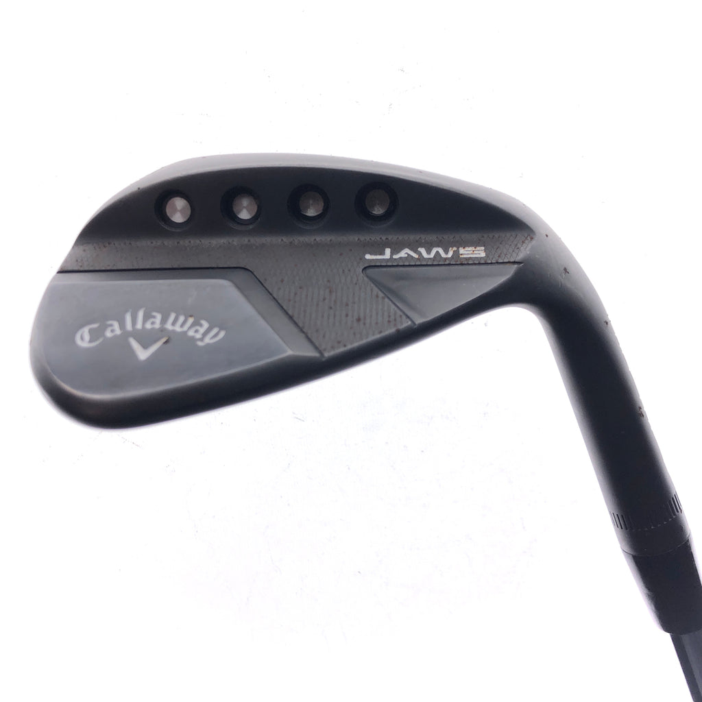 Used Callaway Callaway Jaws Full Toe Black Lob Wedge / 58.0 Degrees / Wedge Flex