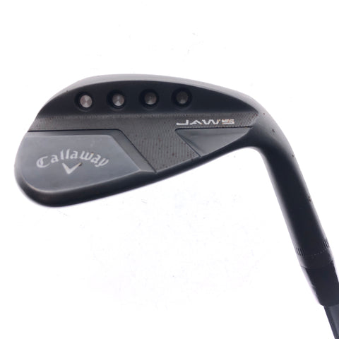 Used Callaway Callaway Jaws Full Toe Black Lob Wedge / 58.0 Degrees / Wedge Flex
