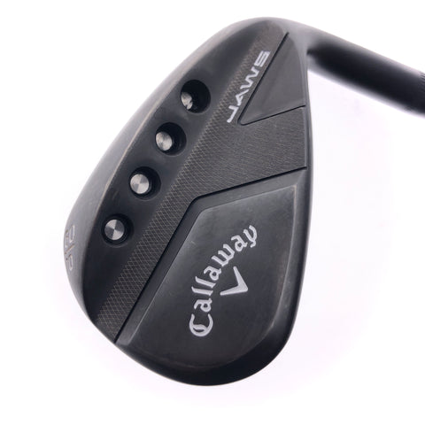 Used Callaway Callaway Jaws Full Toe Black Lob Wedge / 60.0 Degrees / Wedge Flex