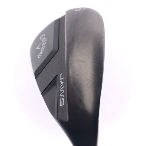 Used Callaway Callaway Jaws Full Toe Black Lob Wedge / 60.0 Degrees / Wedge Flex