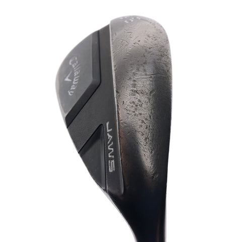 Used Callaway Callaway Jaws Full Toe Black Lob Wedge / 60.0 Degrees / Wedge Flex