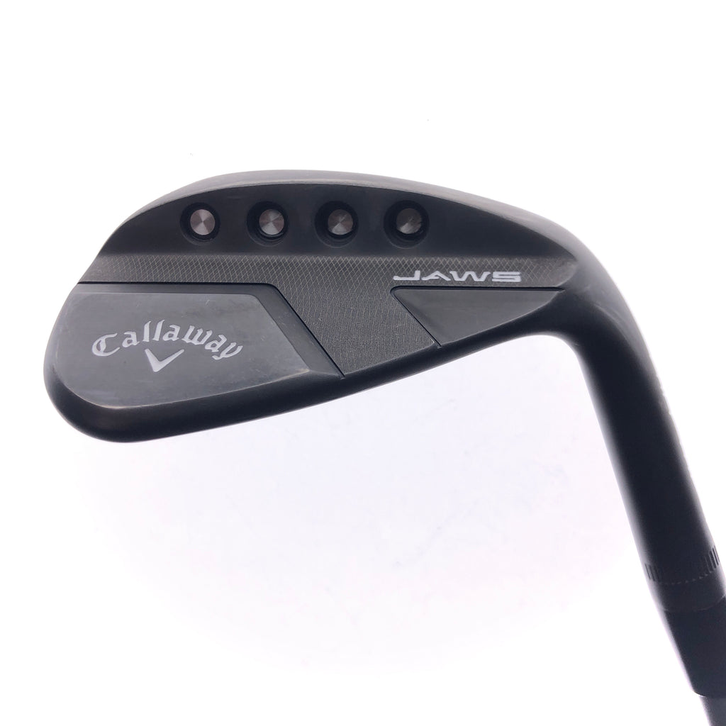 Used Callaway Callaway Jaws Full Toe Black Lob Wedge / 60.0 Degrees / Wedge Flex
