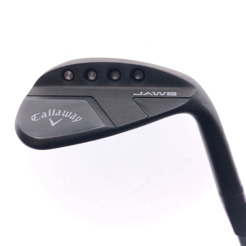 Used Callaway Callaway Jaws Full Toe Black Lob Wedge / 60.0 Degrees / Wedge Flex