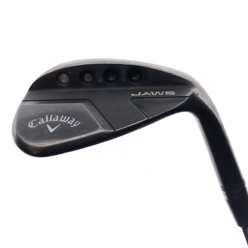 Used Callaway Callaway Jaws Full Toe Black Lob Wedge / 60.0 Degrees / Wedge Flex