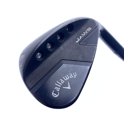 Used Callaway Callaway Jaws Full Toe Black Sand Wedge /56.0 Degrees/Wedge Flex