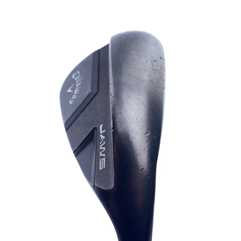 Used Callaway Callaway Jaws Full Toe Black Sand Wedge /56.0 Degrees/Wedge Flex