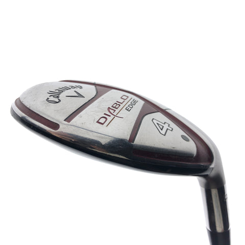 Used Callaway Diablo Edge 4 Hybrid / 24 Degrees / Regular Flex