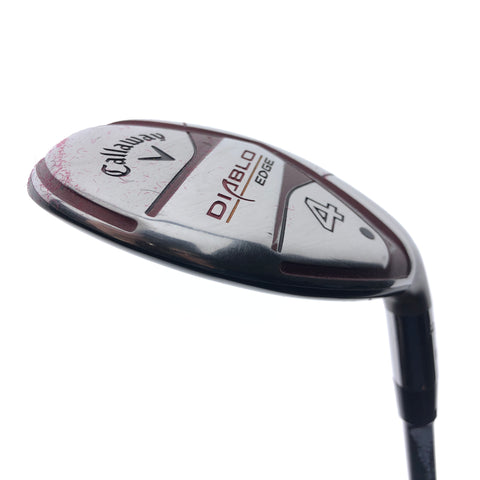 Used Callaway Diablo Edge 4 Hybrid / 24 Degrees / Regular Flex