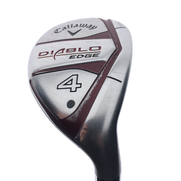 Used Callaway Diablo Edge 4 Hybrid / 24 Degrees / Regular Flex