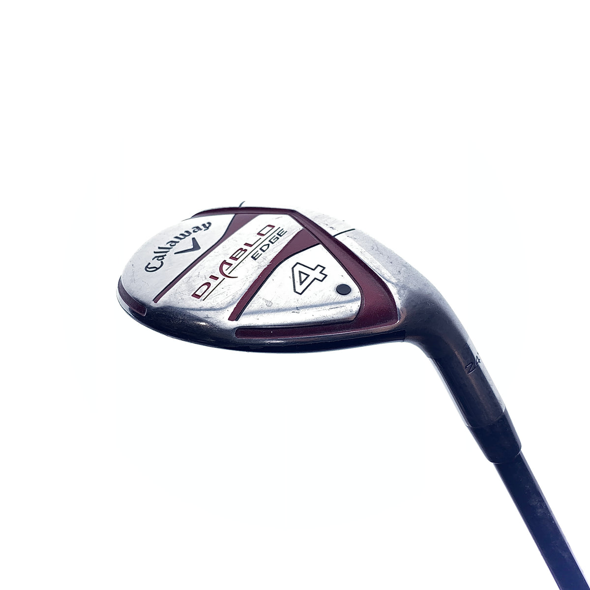 Used Callaway Diablo Edge 4 Hybrid / 24.0 Degrees / Regular Flex