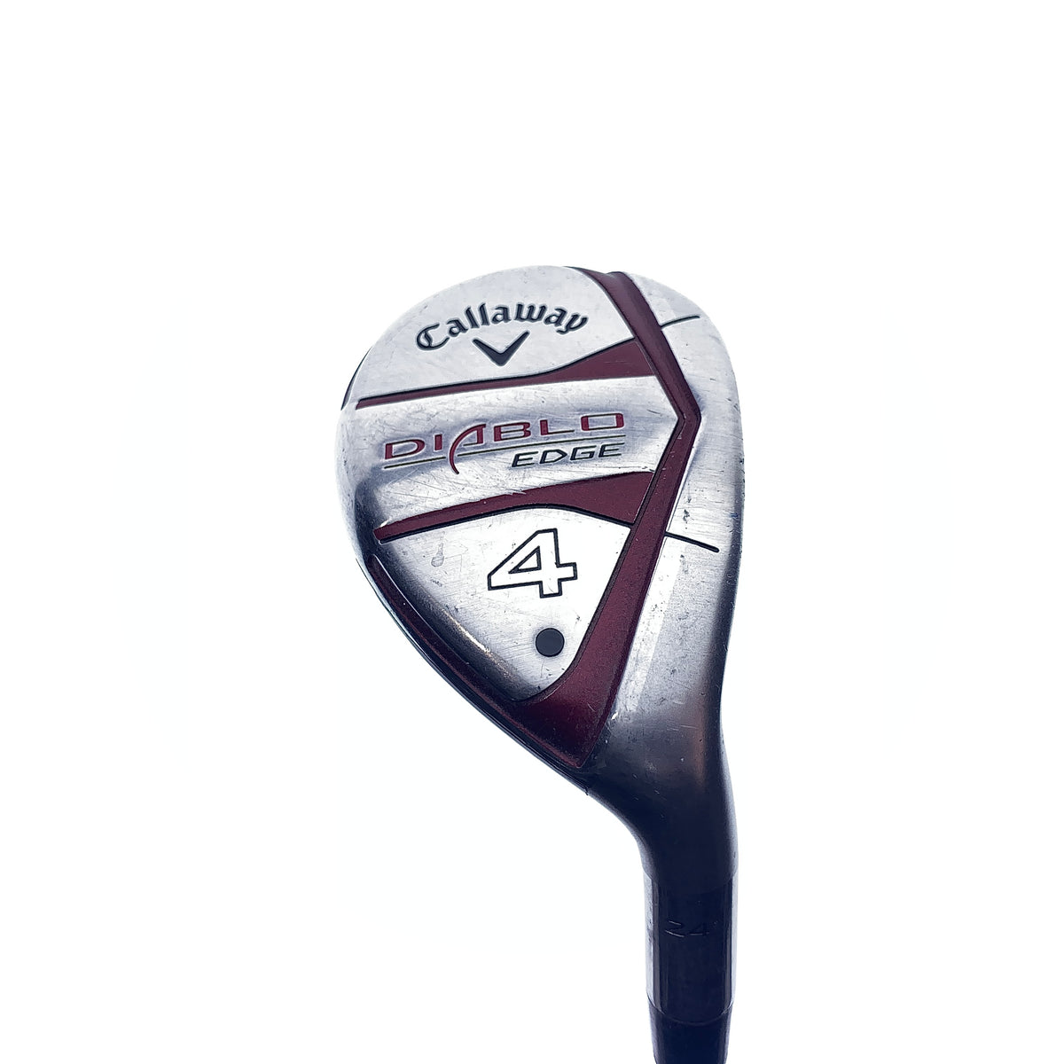 Used Callaway Diablo Edge 4 Hybrid / 24.0 Degrees / Regular Flex