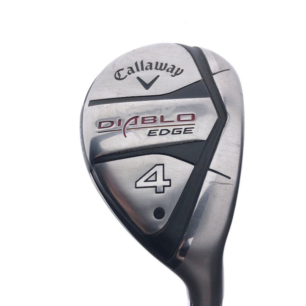Used Callaway Diablo Edge 4 Hybrid / 24.0 Degrees / Stiff Flex