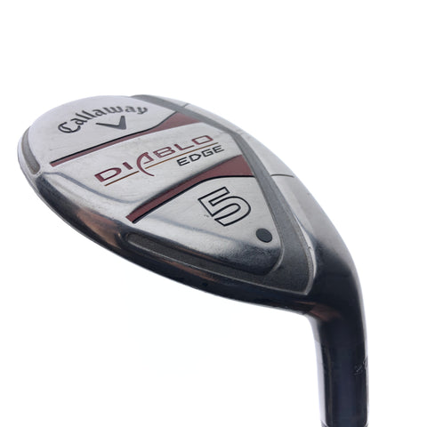 Used Callaway Diablo Edge 5 Hybrid / 27 Degrees / Ladies Flex