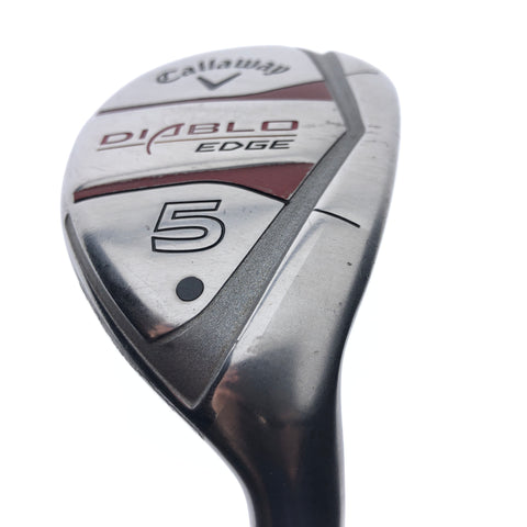 Used Callaway Diablo Edge 5 Hybrid / 27 Degrees / Ladies Flex