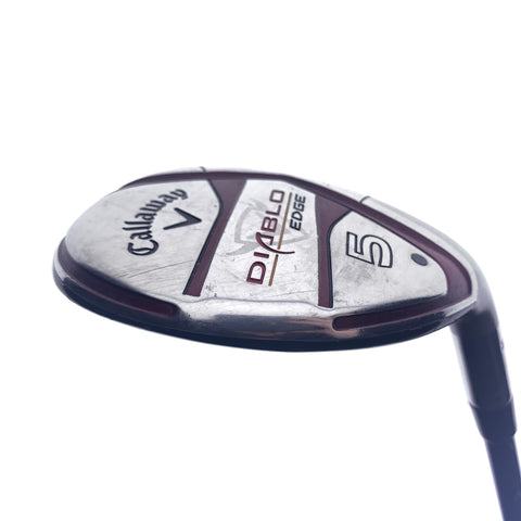 Used Callaway Diablo Edge 5 Hybrid / 27 Degrees / Regular Flex