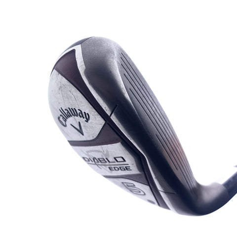 Used Callaway Diablo Edge 5 Hybrid / 27 Degrees / Regular Flex