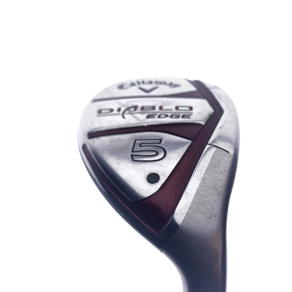 Used Callaway Diablo Edge 5 Hybrid / 27 Degrees / Regular Flex