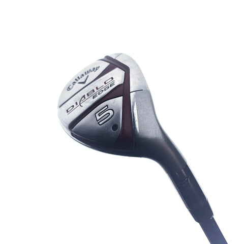 Used Callaway Diablo Edge 5 Hybrid / 27.0 Degrees / A Flex