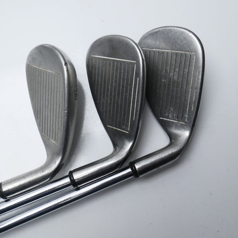 Used Callaway Diablo Edge Iron Set / 6 - SW + AW / Uniflex / Left-Handed