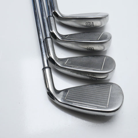 Used Callaway Diablo Edge Iron Set / 6 - SW + AW / Uniflex / Left-Handed