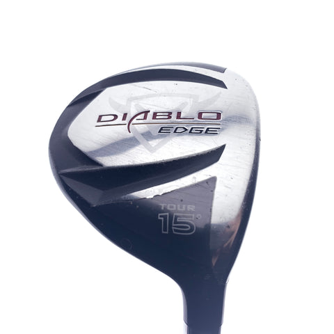 Used Callaway Diablo Edge Tour 3 Fairway Wood / 15 Degrees / Stiff Flex