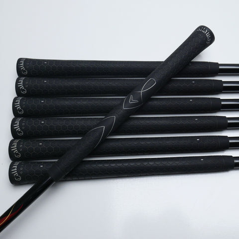 Used Callaway Diablo Forged Iron Set / 4 - PW / Regular Flex
