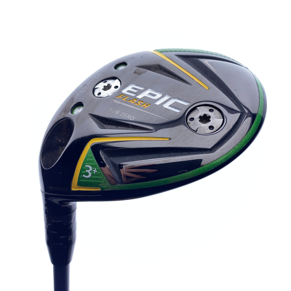 Used Callaway EPIC Flash 3+ Fairway Wood / 13.5 Degrees / Stiff Flex / Left-H