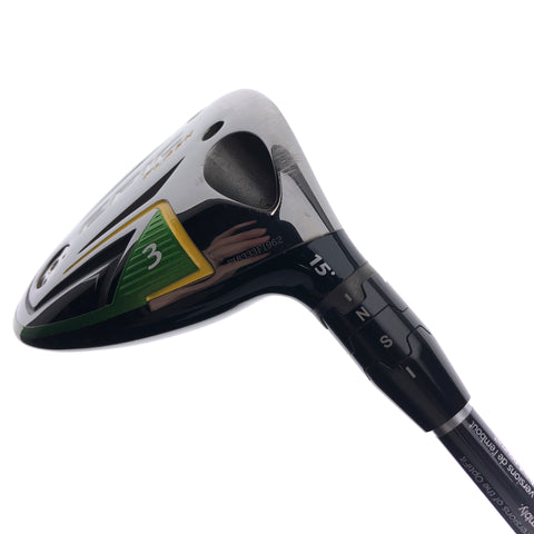 Used Callaway EPIC Flash 3 Fairway Wood / 15 Degrees / Stiff Flex