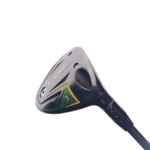 Used Callaway EPIC Flash 3 Fairway Wood / 15 Degrees / Stiff Flex