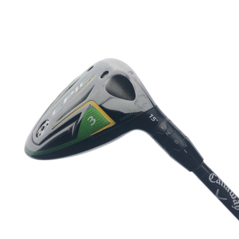 Used Callaway EPIC Flash 3 Fairway Wood / 15 Degrees / Stiff Flex