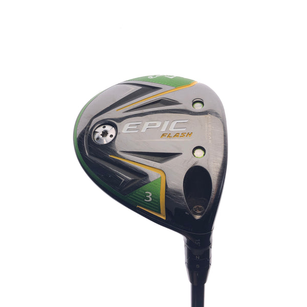 Used Callaway EPIC Flash 3 Fairway Wood / 15 Degrees / Stiff Flex