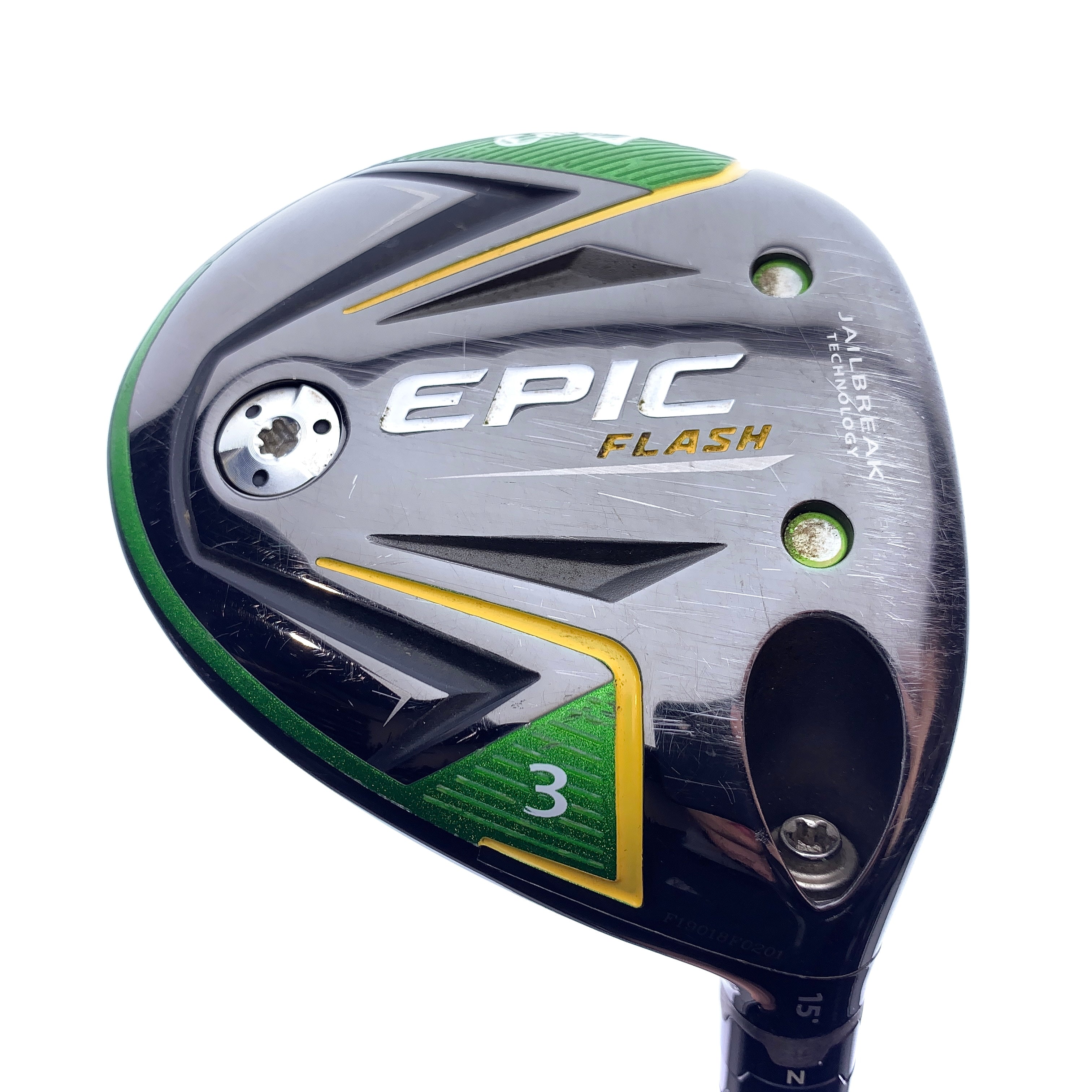 Used Callaway EPIC Flash 3 Fairway Wood / 15.0 Degrees / Ladies Flex