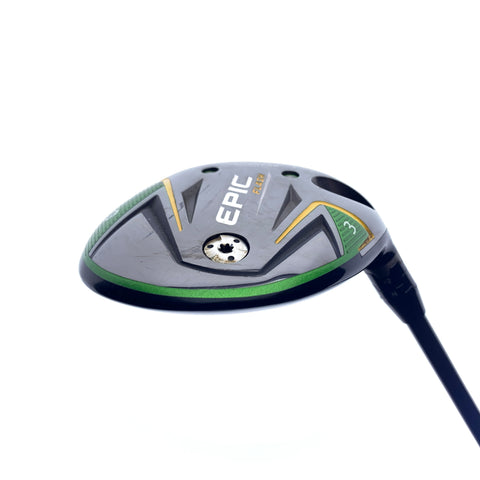 Used Callaway EPIC Flash 3 Fairway Wood / Stiff Flex