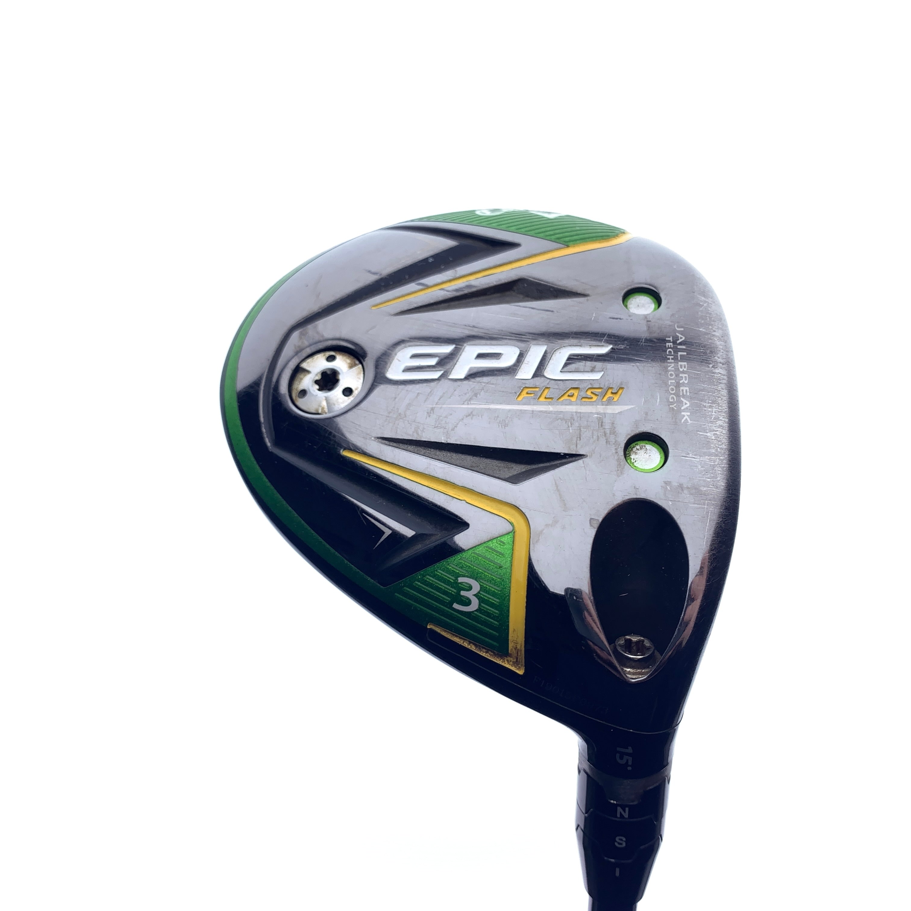 Used Callaway EPIC Flash 3 Fairway Wood / Stiff Flex
