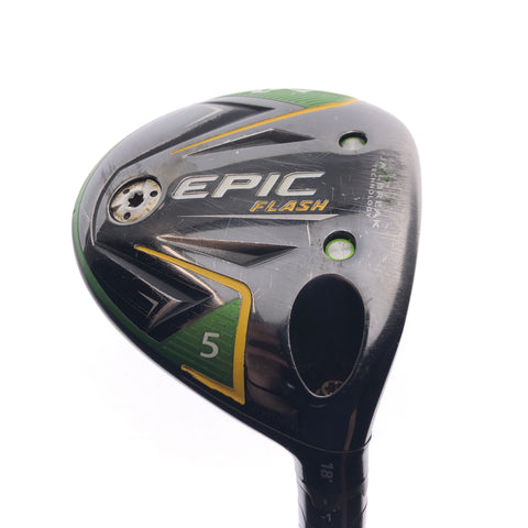Used Callaway EPIC Flash 5 Fairway Wood / 18 Degrees / Stiff Flex